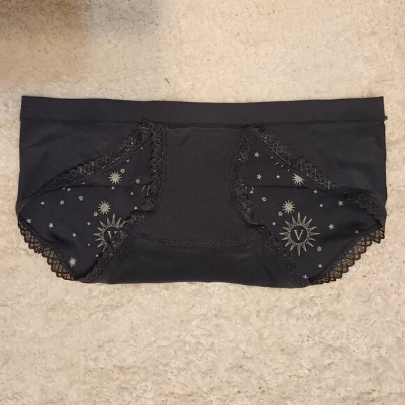 Victoria’s Secret Sun & Stars Celestial Seamless Rib Lace-Trim Hiphugger Panty - Picture 5 of 7